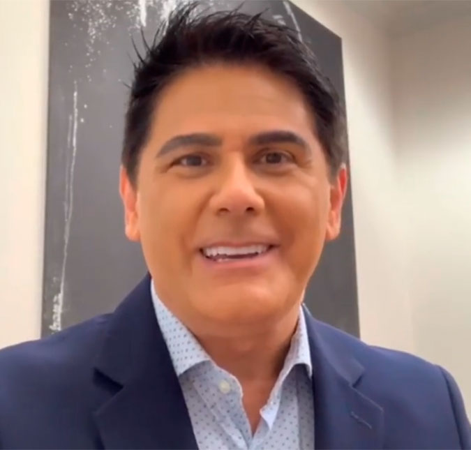 César Filho comemora alta após diverticulite: <i>- Vou voltar muito mais forte</i>