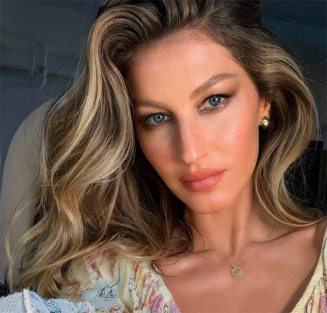 Gisele Bündchen posta clique e fãs questionam: <I>Colocou boca?</i>