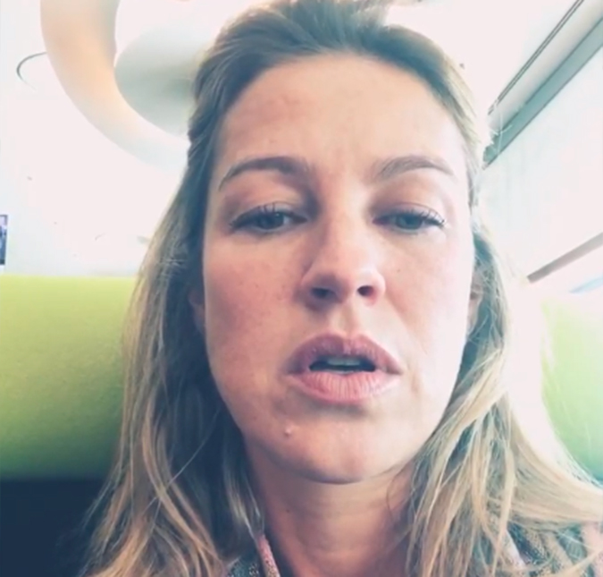 Luana Piovani conta que filhos ficaram sabendo sobre acidente de Pedro Scooby: <I>Ele ligou, falou: Papai quase se afogou</i>