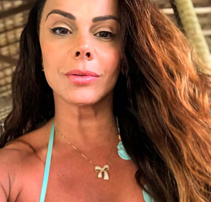 Viviane Araújo revela qual foi o período mais longo que ficou sem fazer sexo