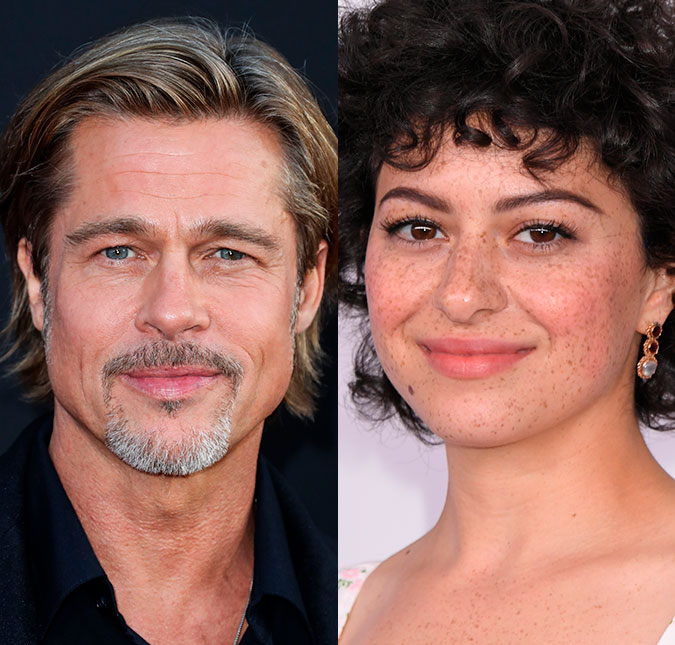 Apesar de flagras, Brad Pitt não estaria namorando com atriz da <I>Netflix</I>: <I>São apenas amigos</I>
