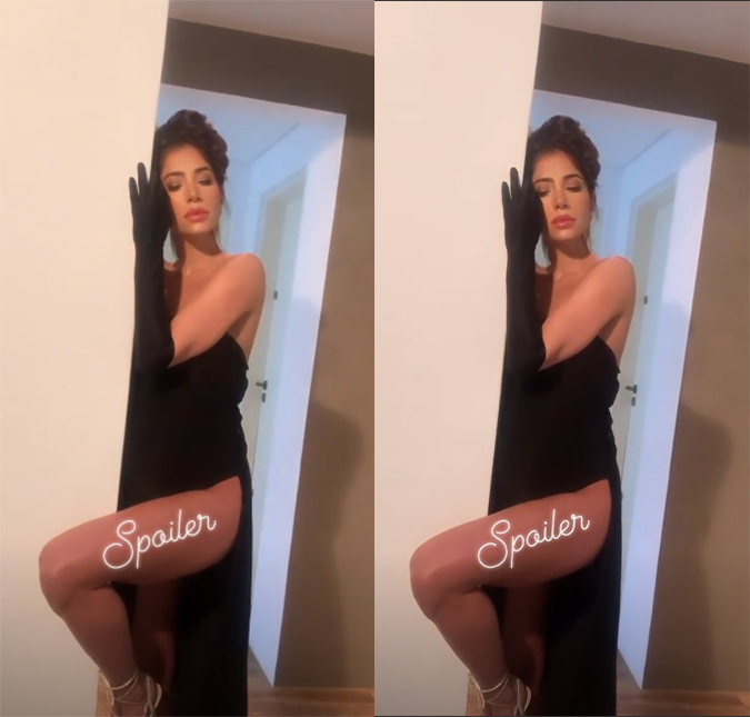 Grávida de sete meses, Romana Novais, esposa de Alok, compartilha look <i>sexy</i> de ensaio de gestante!