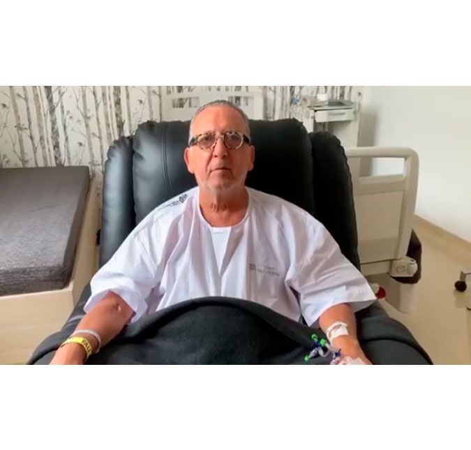 Após sofrer infarto, Galvão Bueno faz vídeo para agradecer ao carinho do público: <I>- Estaremos juntos ainda por muito tempo</I>