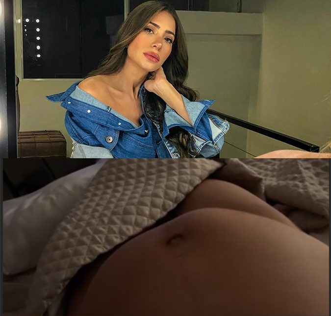 Alok conversa com filho e Romana Novais mostra a barriga mexendo!