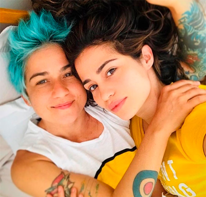 Nanda Costa revela que demorou cinco anos para assumir publicamente relacionamento com Lan Lanh: - <I>A gente não queria interferência</i>