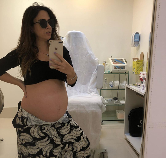 Tatá Werneck fala sobre o seu corpo pós-gravidez: <i>Meu umbigo alargou e cabem três moedas de um real</i>
