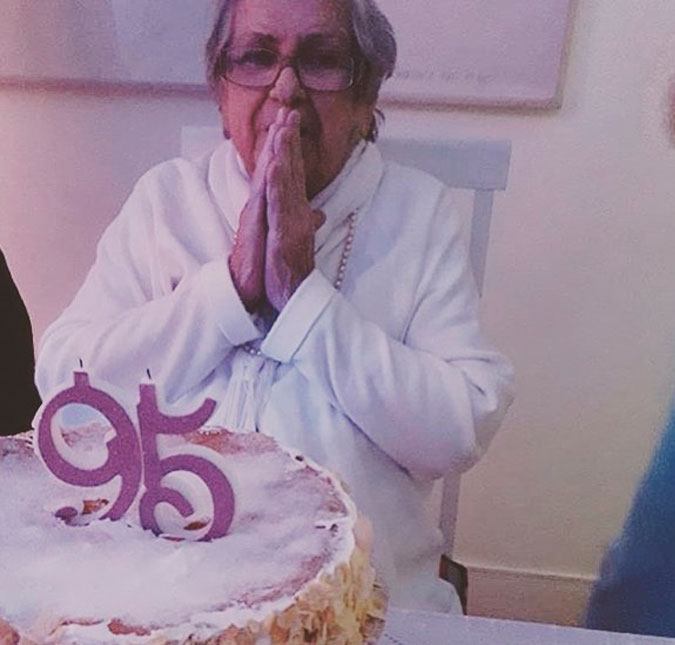 Hilda Rebello, mãe de Jorge Fernando, completa 95 anos de idade e agradece fãs: <i>- Senti novamente a vontade de viver</i>