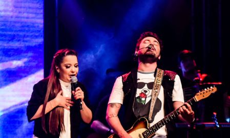Maiara beija Fernando Zor durante participação em <I>show</I>; veja fotos!