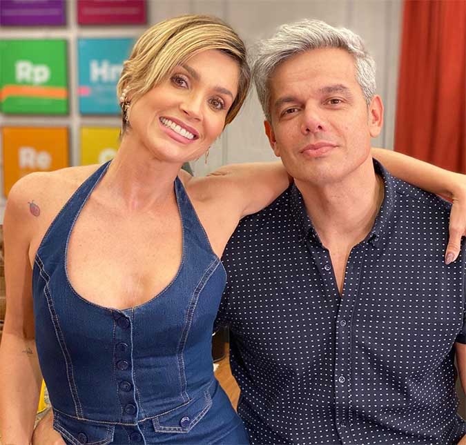 Luxo! Flávia Alessandra mostra sala de casa com Otaviano Costa e chama atenção da <i>web</i>; veja!