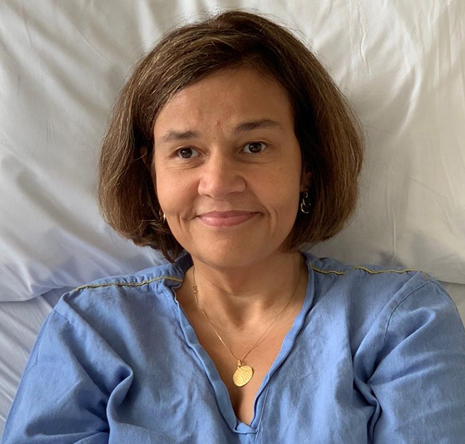 Após ser medicada, Claudia Rodrigues apresenta melhoras e está sem dores de cabeça