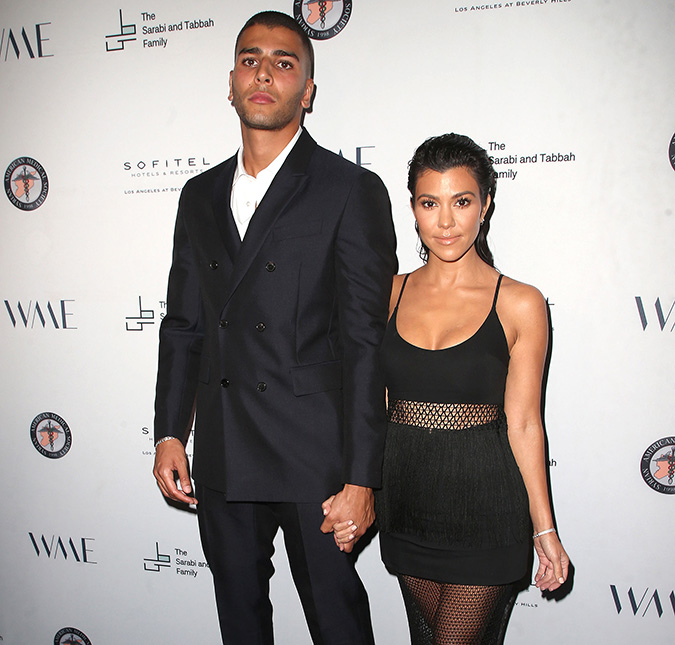 Kourtney Kardashian voltou com ex 14 anos mais novo - que teria tido <i>affair</i> com Bruna Marquezine - por <I>sexo ótimo</i>, diz <I>site</i>