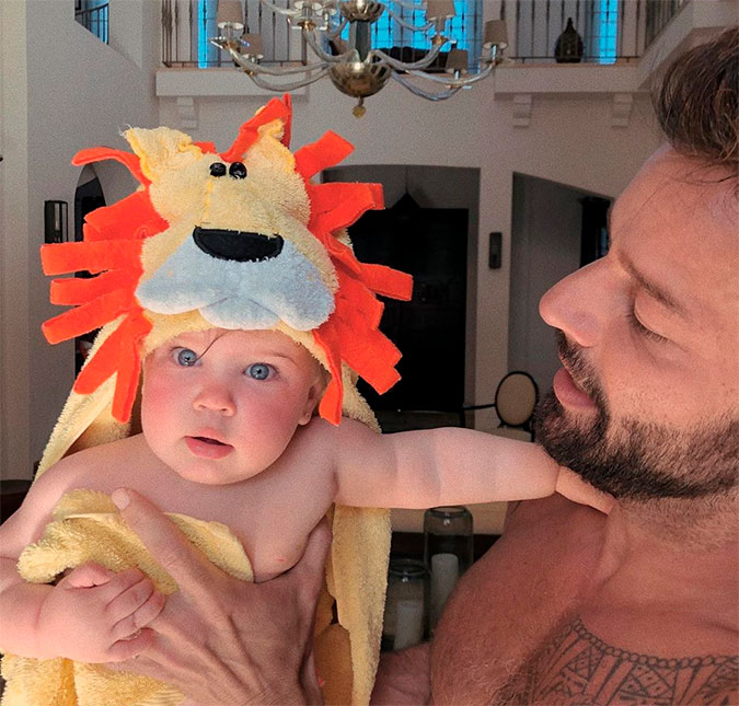Ricky Martin encanta a <I>web</I> ao compartilhar clique fofo da filha: <I>Dona dos meus sonhos</I>
