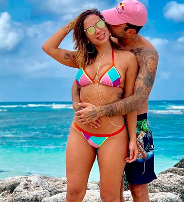Anitta e Pedro Scooby