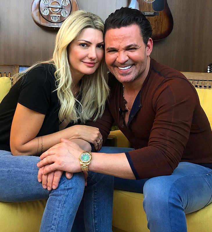 Antonia Fontenelle e Eduardo Costa