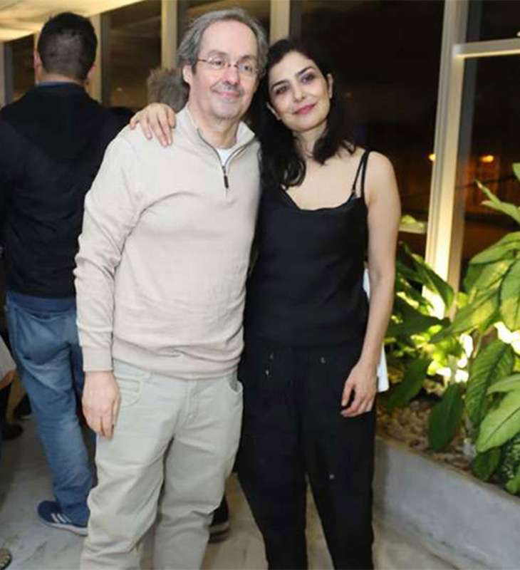 Daniel Dantas e Letícia Sabatella