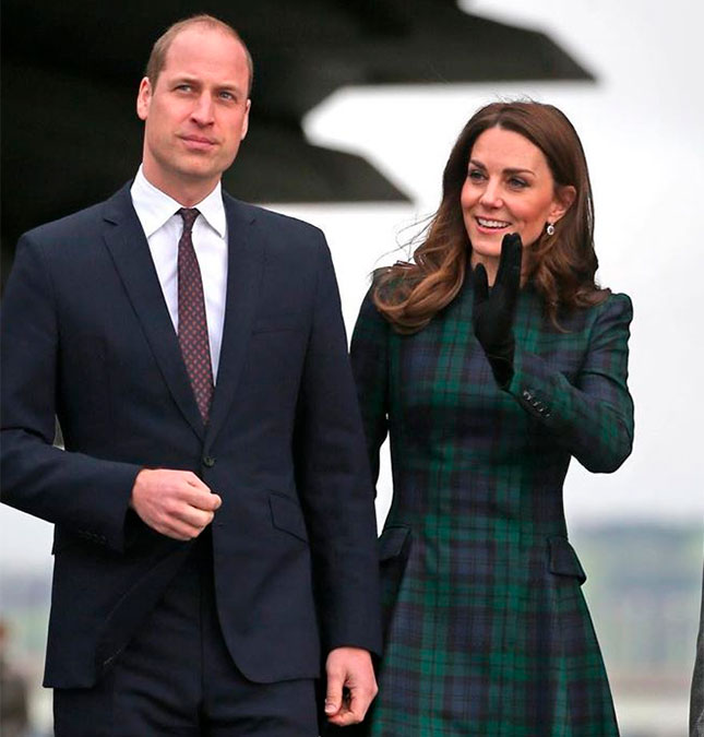 Kate Middleton é flagrada sacudindo os ombros ao ser tocada por príncipe William; assista!