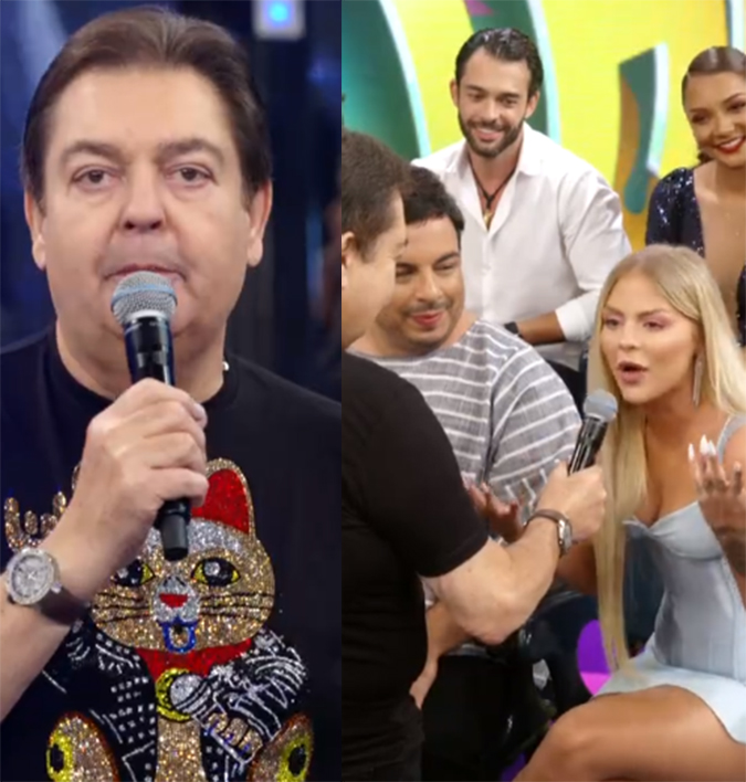 Climão? Faustão se irrita com divulgação de campeão do <i>Dança dos Famosos</i> e questiona Luísa Sonza