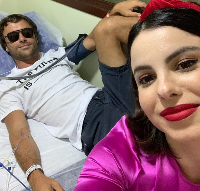 Kayky Brito dá susto na irmã e vai parar no hospital no Natal após reação alérgica