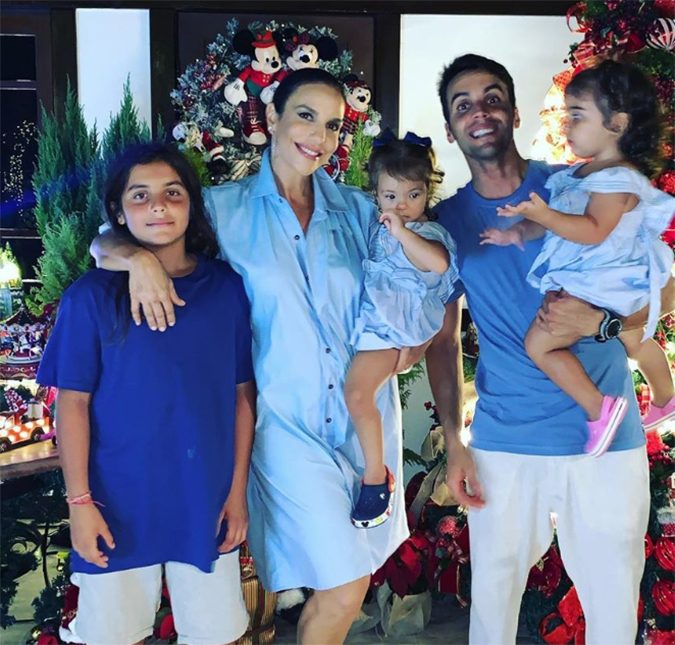 Ivete Sangalo aparece em momento raro se divertindo com as filhas gêmeas