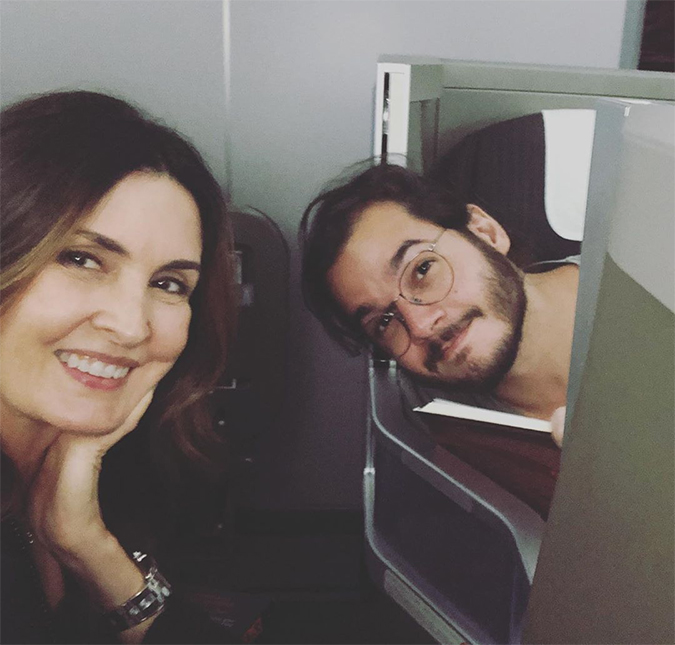 Fátima Bernardes embarca em viagem romântica com o namorado, Túlio Gadêlha, e fãs tentam acertar destino!