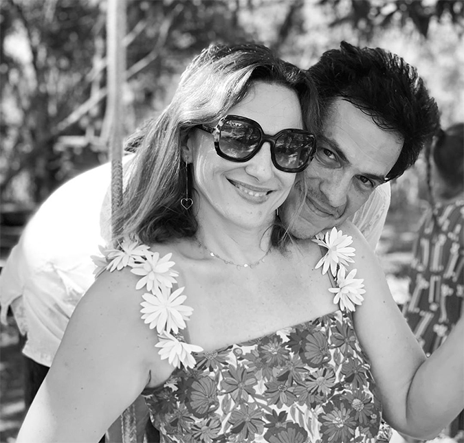 Mateus Solano e Paula Braun posam nus em clique de ano novo; veja!
