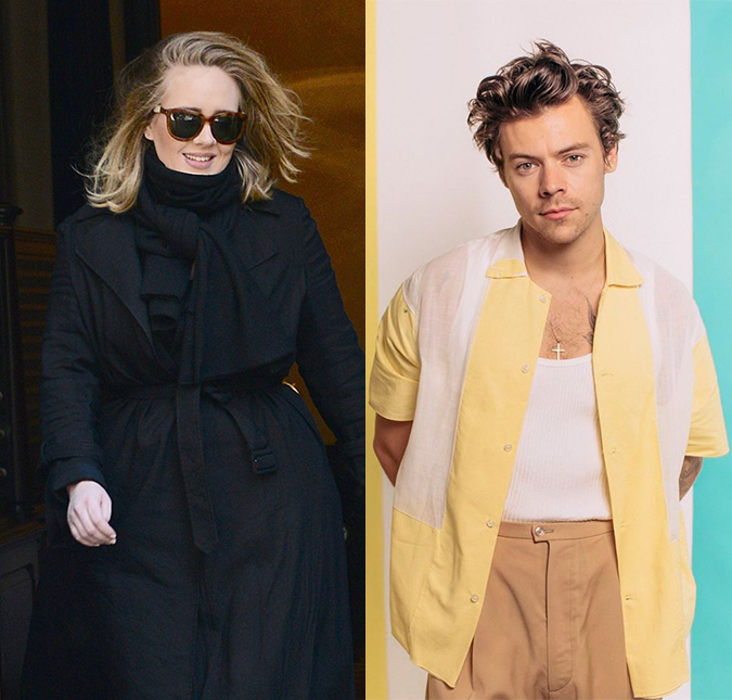 Fãs especulam romance entre Adele e Harry Styles após ambos tirarem férias juntos!