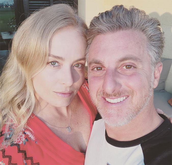 Angélica diz que evita apelido de Luciano Huck por causa das ex-namoradas dele: <i>- Tenho trauma</i>