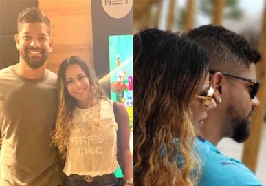 Viviane Araújo publica vídeo aos beijos com novo namorado e se declara, veja!