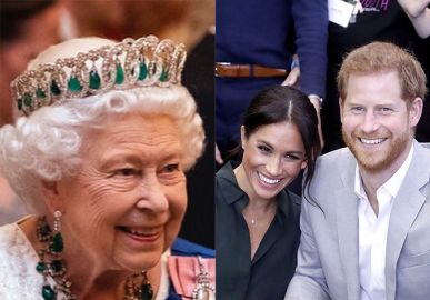 Rainha Elizabeth II diz que discussões sobre saída de príncipe Harry e Meghan Markle da realeza ainda estão em <i>estágio inicial</i>