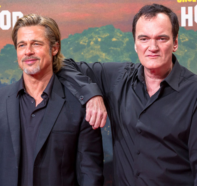 Brad Pitt faz declaração polêmica sobre Quentin Tarantino durante premiação, veja!
