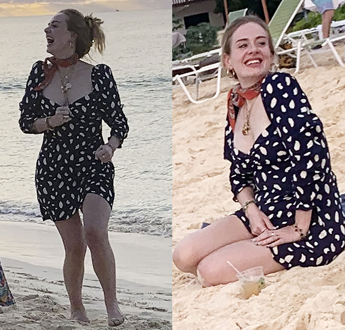 Adele conta para fã que perdeu mais de 45 quilos: <i>- Ela parece muito feliz</i>