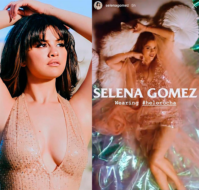 Selena Gomez usou vestido de estilista brasileira em seu novo clipe; saiba mais!