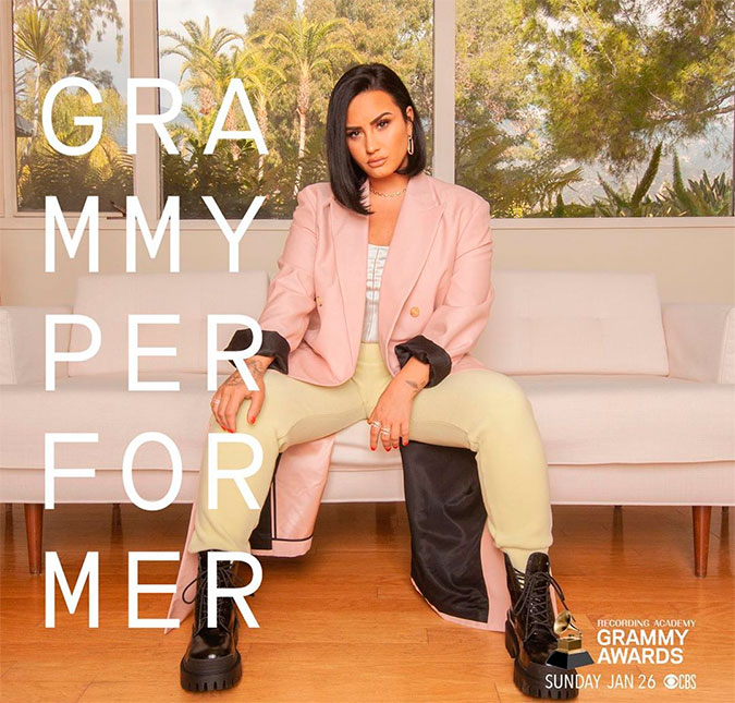 Demi Lovato anuncia retorno aos palcos com performance no <I>Grammy 2020</I>!