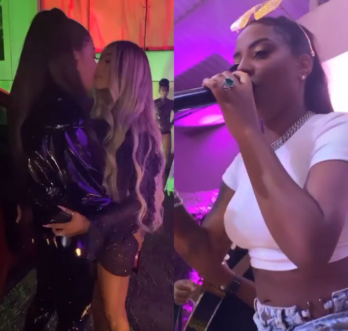 Ludmilla se derrete durante aniversário da mulher com escola de samba, <i>funk</i> e pagode. Veja tudo que rolou!