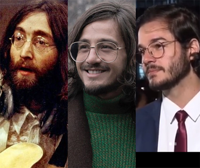 John Lennon ou Túlio Gadêlha? Visual de Tiago Iorc divide fãs na <i>web</i>. Compare!
