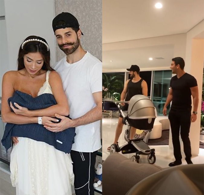 Romana Novais mostra Alok montando carrinho de bebê de luxo de 16 mil reais