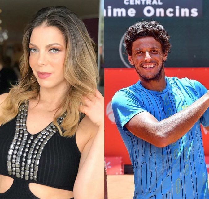 Sheila Mello assume <i>affair</i> com tenista, mas declara: <i>- Não é namoro</i>