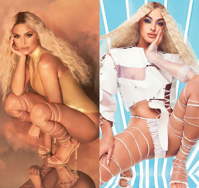 Kim Kardashian viraliza após ser acusada de plagiar visual de Pabllo Vittar: <i>Copiou na cara dura</i>