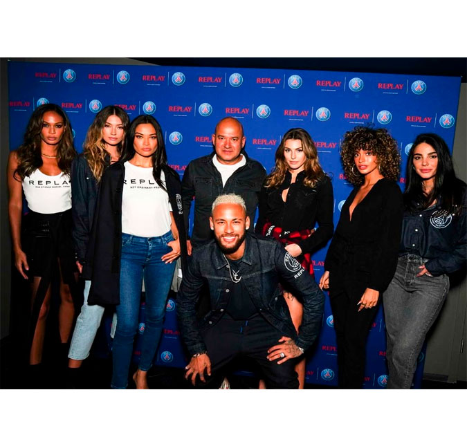 Neymar participa de evento em Paris ao lado de modelos e canta <I>Shallow</I> em karaokê; confira!