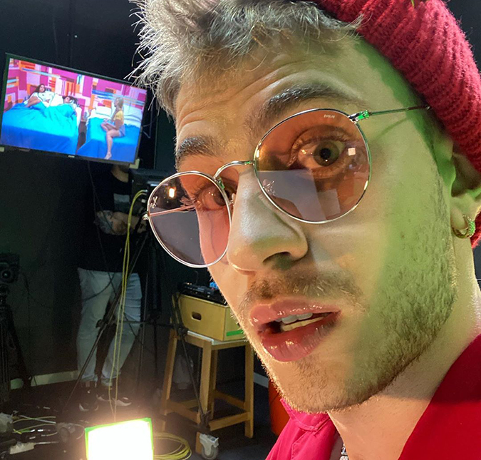 Leo Picon comete gafe no <i>Mega Senha</i> e faz Marcelo de Carvalho morrer de rir, assista!