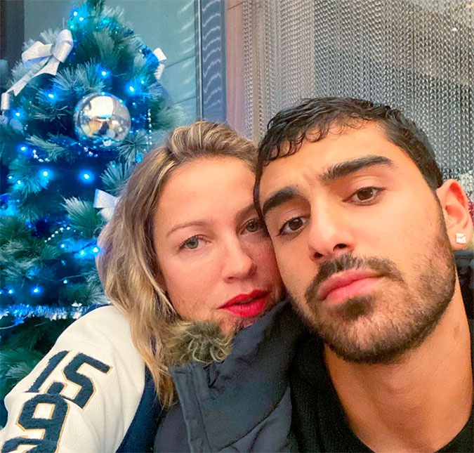 Luana Piovani diz que mãe de Ofek Malka não aprova relação deles: <I>Eu não tô nem aí</I>