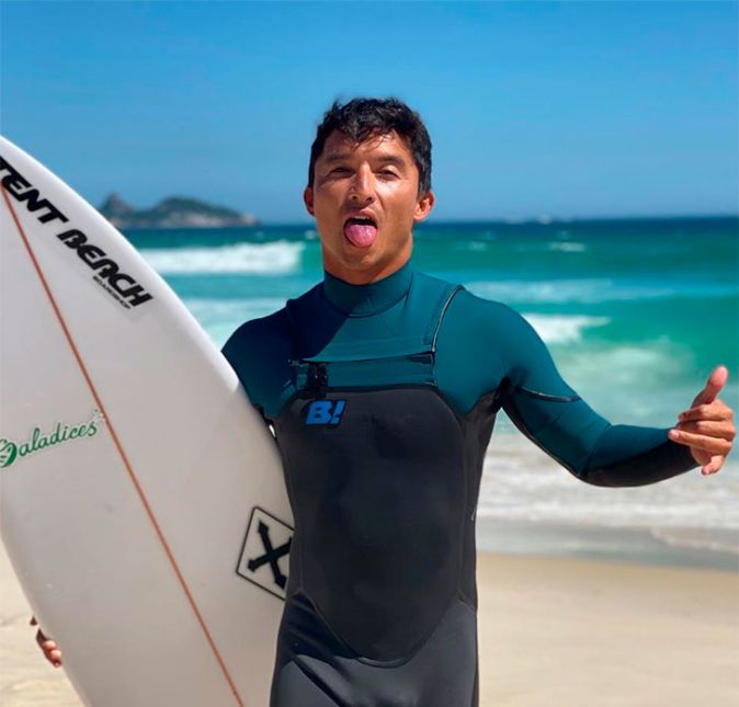Nakagima tem mais de 800 mil seguidores no Instagram e participou de duas temporadas do programa De Férias Com Ex Brasil Celebs. Ele vive compartilhando os seus momentos dentro do esporte nas suas redes sociais.