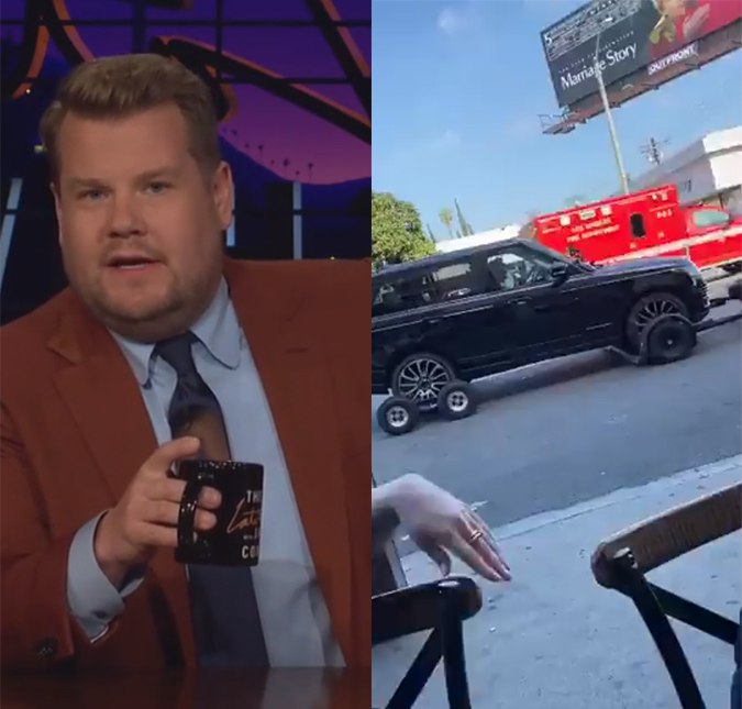 Revelação! <i>Web</i> está surpresa ao descobrir que James Corden não dirige o carro em <i>Carpool Karaoke</i>, entenda!