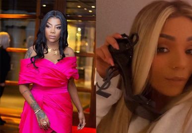 Ludmilla aparece deslumbrante em evento no exterior e dá sandália de quase 11 mil reais para esposa!