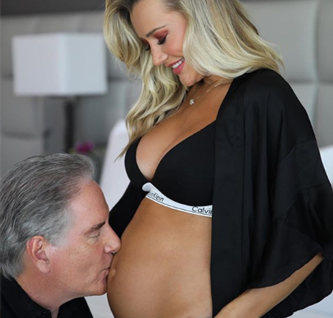 Roberto Justus aparece em um momento super fofo ao lado de Ana Paula Siebert, veja!