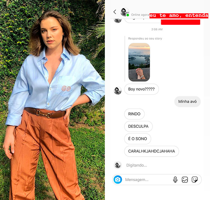 Seguidor confunde avó de Alice Wegmann com novo namorado; entenda!