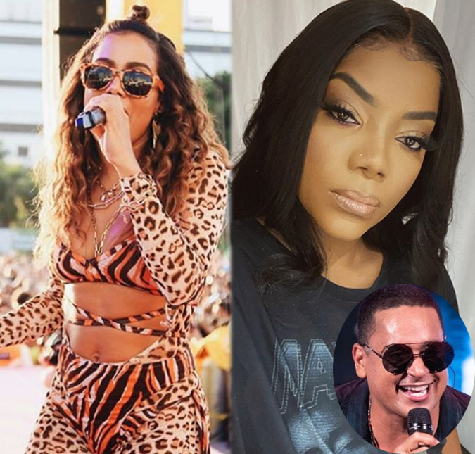 Anitta e Ludmilla participam do show do Harmonia do Samba e climão é instalado
