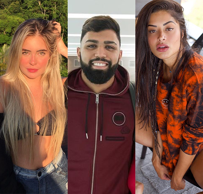 Gabigol engata romance com modelo e Aline Riscado nega <i>affair</i> com o atleta: <i>- O povo tá viajando</i>