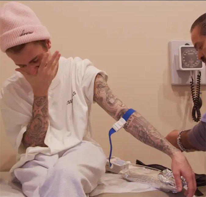 Justin Bieber dorme em câmara de oxigênio e recebe remédio na veia para tratar sua saúde mental