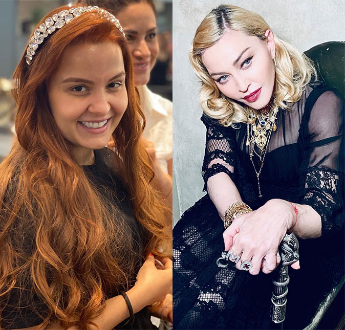 Maraisa conta que Madonna sentou no colo de Maiara em <I>show</i>!